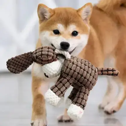 Plush Dog Toys Corduroy