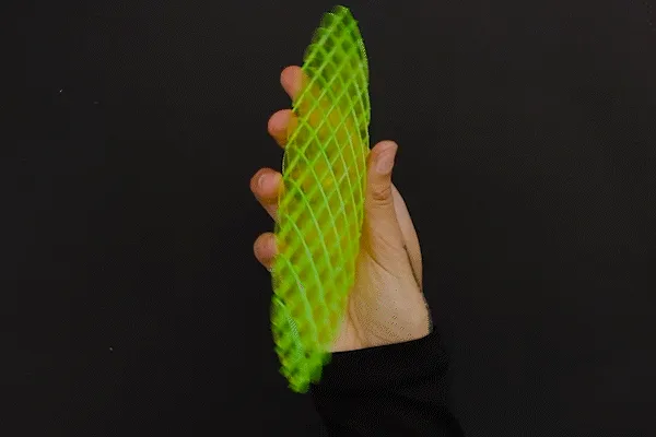 Fidget toy in action
