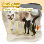 Spiral Tunnel Self-play Cat Toy😸