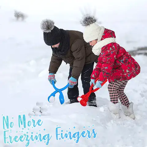 Comfortable Handle Snowball Maker