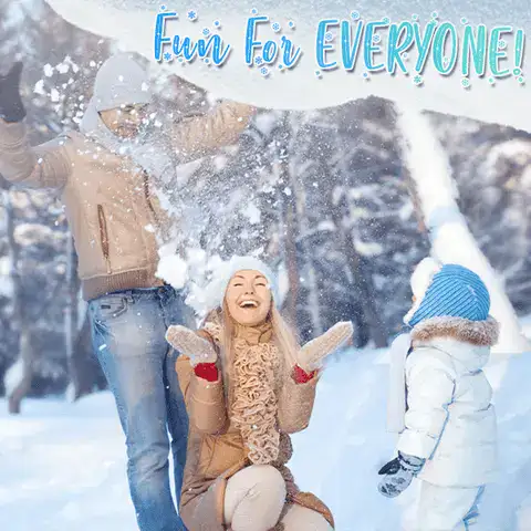 Family Fun in the Snow