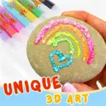 Puffy 3D Art Marker Pen Set - Image 4