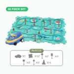 Kids Car Track Set - Image 12