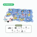 Kids Car Track Set - Image 9