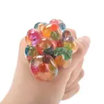 Psychedelic Rainbow Stress Reliever Ball - Image 4