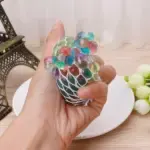 Psychedelic Rainbow Stress Reliever Ball - Image 2