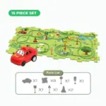 Kids Car Track Set - Image 6