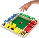 Wooden Dice Board Game Shut The Box