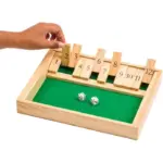 Wooden Dice Board Game Shut The Box - Image 11