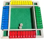 Wooden Dice Board Game Shut The Box - Image 14