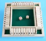 Wooden Dice Board Game Shut The Box - Image 13