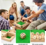 Wooden Dice Board Game Shut The Box - Image 4