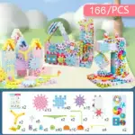 Children's Assembled Electric Gear Building Blocks - Image 9