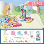 Children's Assembled Electric Gear Building Blocks - Image 8