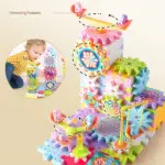 Children's Assembled Electric Gear Building Blocks - Image 3