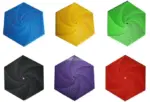 3D Printed Hexagonal Magic Spiral Tower Puzzle Decompression Toy - Image 3