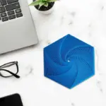 3D Printed Hexagonal Magic Spiral Tower Puzzle Decompression Toy - Image 4