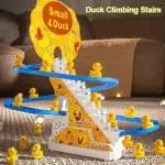 Duck Climbing Stairs
