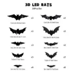 3D Bat Design LED Decoration - Image 15