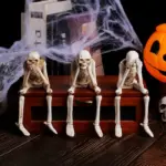 Halloween Fireplace Simulation Skull - Image 6
