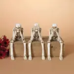 Halloween Fireplace Simulation Skull - Image 10