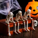 Halloween Fireplace Simulation Skull - Image 3