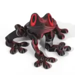 3D Magnetic Frog Figurine – Poseable Jointed Fridge Magnet Decoration - Image 10