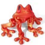 3D Magnetic Frog Figurine – Poseable Jointed Fridge Magnet Decoration - Image 13