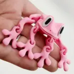 3D Magnetic Frog Figurine – Poseable Jointed Fridge Magnet Decoration - Image 15