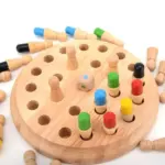 Wooden Memory Match Stick Chess - Image 2