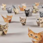 Easy DIY Paper Cats Kit - Image 2
