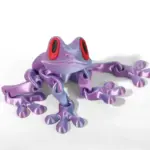 3D Magnetic Frog Figurine – Poseable Jointed Fridge Magnet Decoration - Image 8