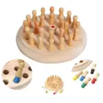 Wooden Memory Match Stick Chess - Image 6