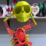 Dancing and Swinging 3D Skull Toy - Image 8