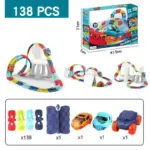 Anti-Gravity Race Track – STEM Wall Climbing Car Track Toy for Kids - Image 17