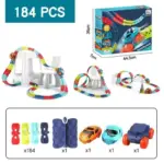 Anti-Gravity Race Track – STEM Wall Climbing Car Track Toy for Kids - Image 18