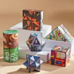 Kids Magic Cube Shape Shifting Puzzle – Stress Relief & Brain Teaser Toy