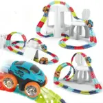 Anti-Gravity Race Track – STEM Wall Climbing Car Track Toy for Kids - Image 4