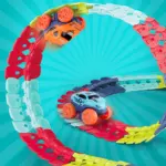 Anti-Gravity Race Track – STEM Wall Climbing Car Track Toy for Kids - Image 2
