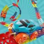 Anti-Gravity Race Track – STEM Wall Climbing Car Track Toy for Kids